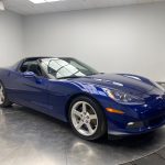 (SOLD) 2005 Chevrolet Corvette C6 Coupe, Z51 Performance Package, 1SB Preferred Package, 6.0L LS2 V8, 4L65E Automatic Transmission, LeMans Blue, Black Leather, Heated Seats, Heads-Up Display (H.U.D.), Upgraded Bluetooth Head Unit, Canadian Car Since New, Clean CarFax History, New Tires, Fresh Service, First Year of The C6 Corvette w/74,879km