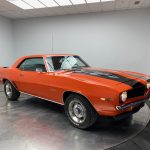 1969 Chevrolet Camaro Z/28 Tribute, Hugger Orange, Black Stripes, Deluxe Houndstooth Black & White Interior, Muncie 4-Speed Manual Transmission, Hurst Shifter, Power Disc Brakes, Recent Restoration w/41,464 Miles